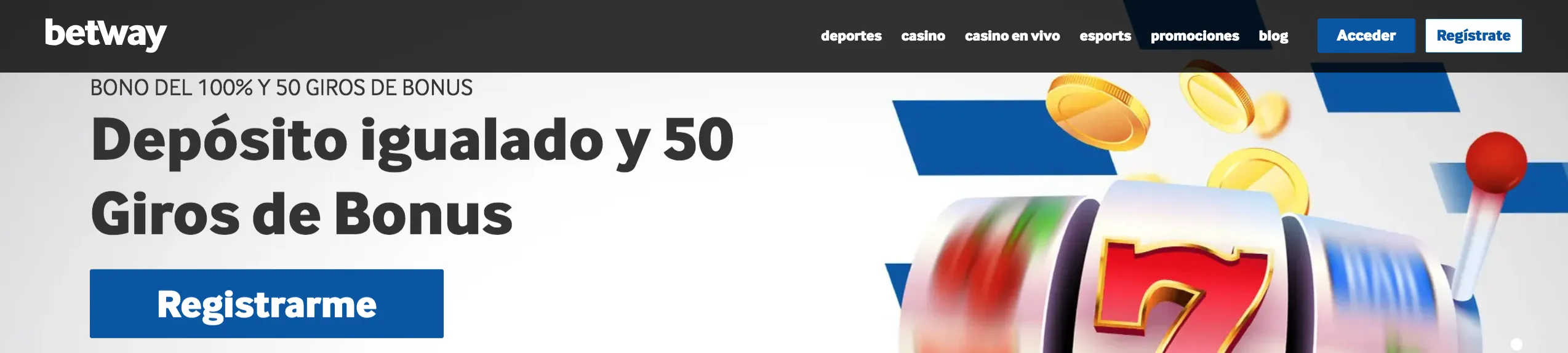 Términos de bono en Betway