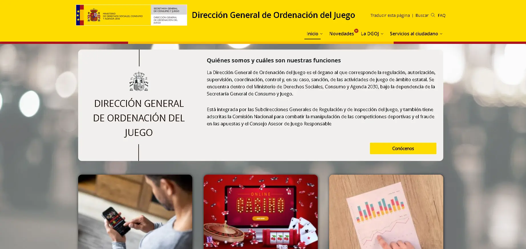 Licencias y organismos reguladores