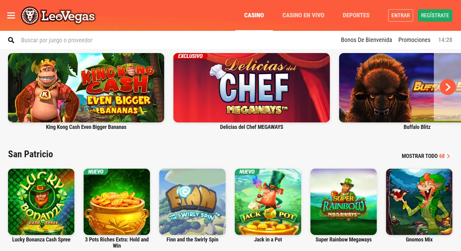 Juegos disponibles en casinos mobile en España