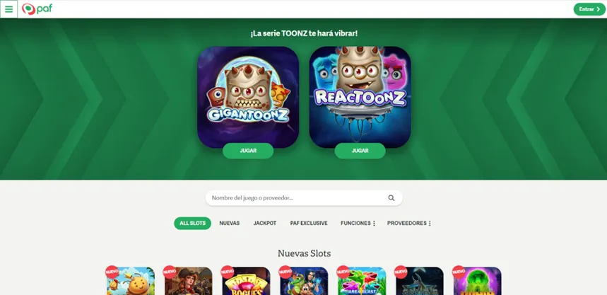 Paf casino