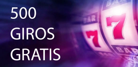 500 giros gratis máquinas tragamonedas